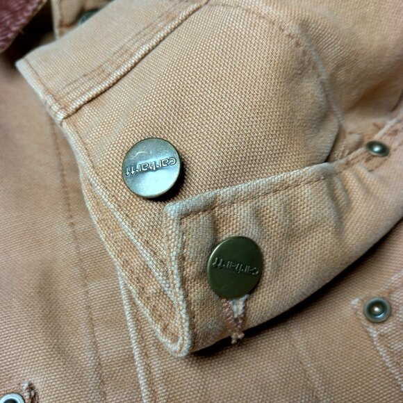 Carhartt Chore Jacket WVU Mountaineers 2XL Brown Duck Canvas 101322 211 Work - Picture 12 of 16